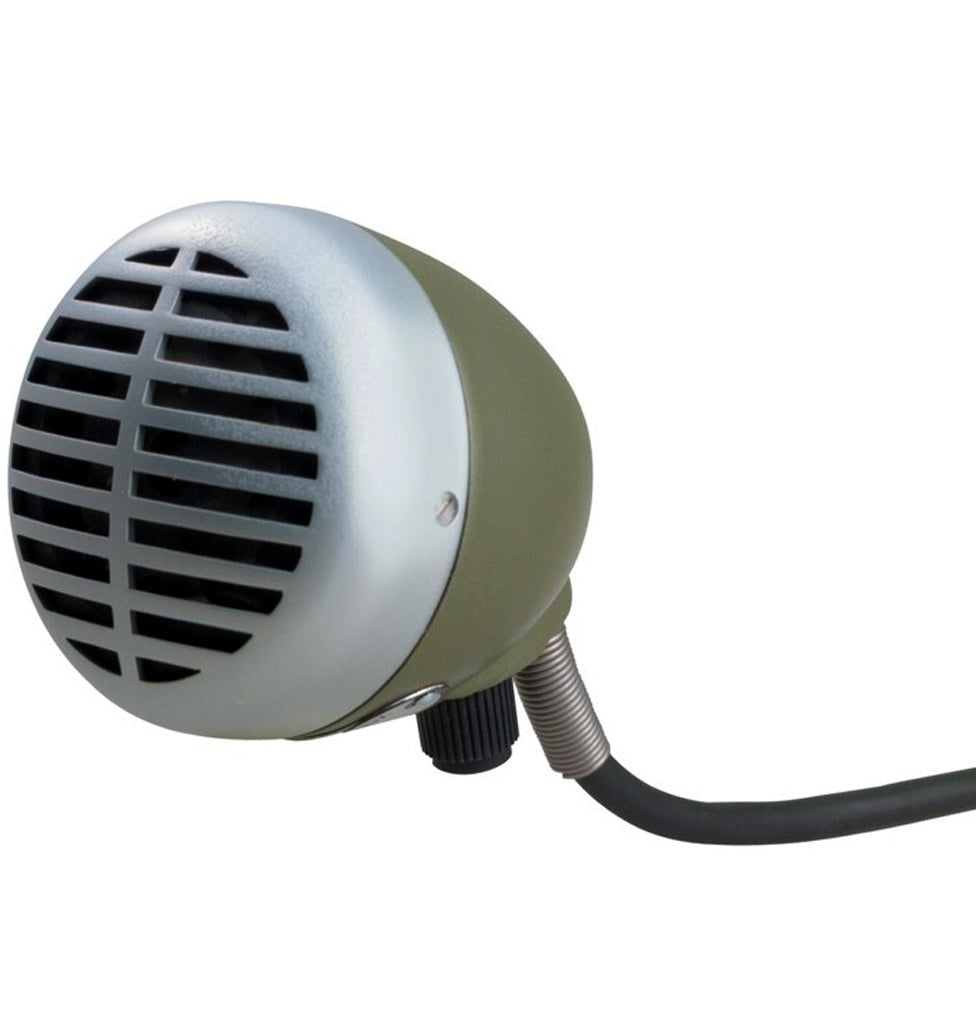 SHURE 520DX Green Bullet Harmonica Microphone
