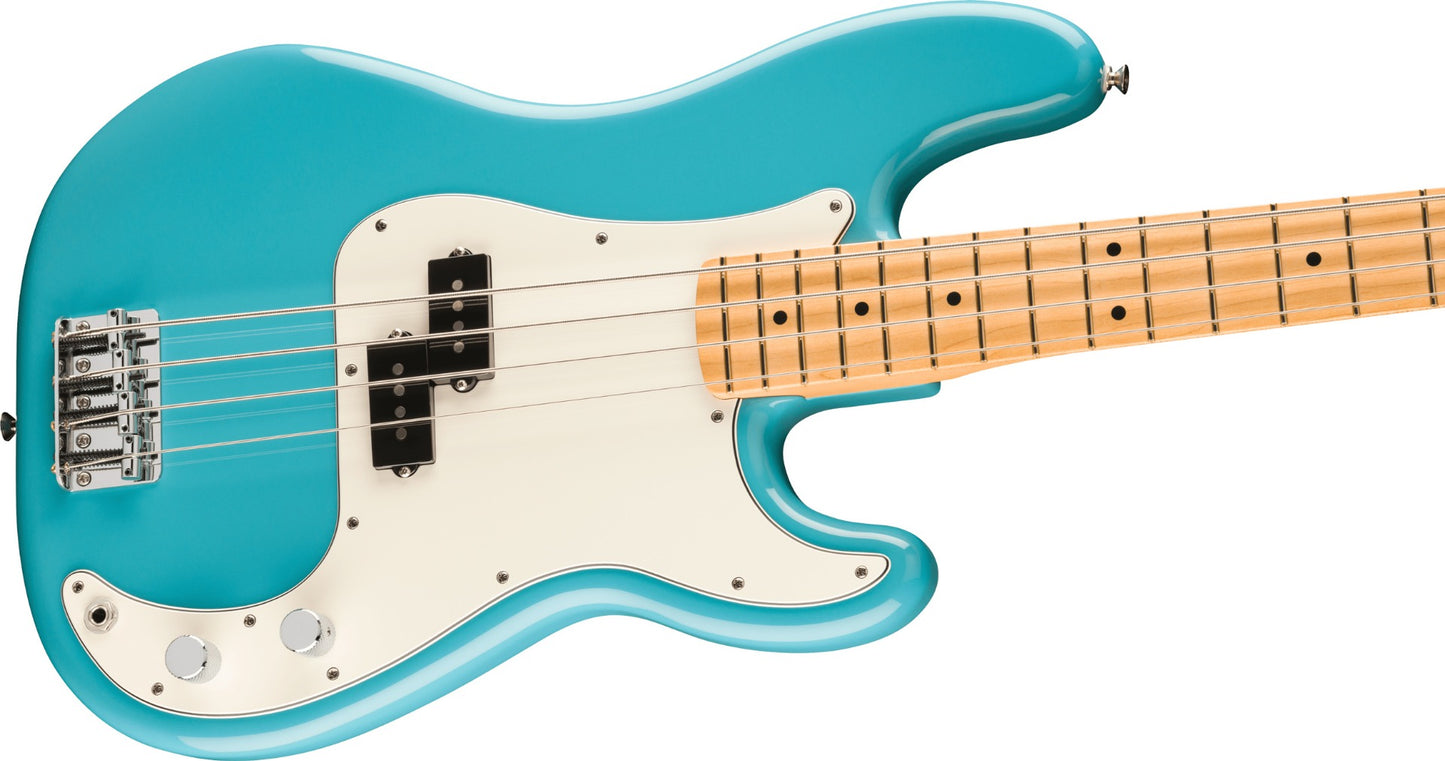 Fender Player II Precision Bass, Maple Fingerboard in Aquatone Blue
