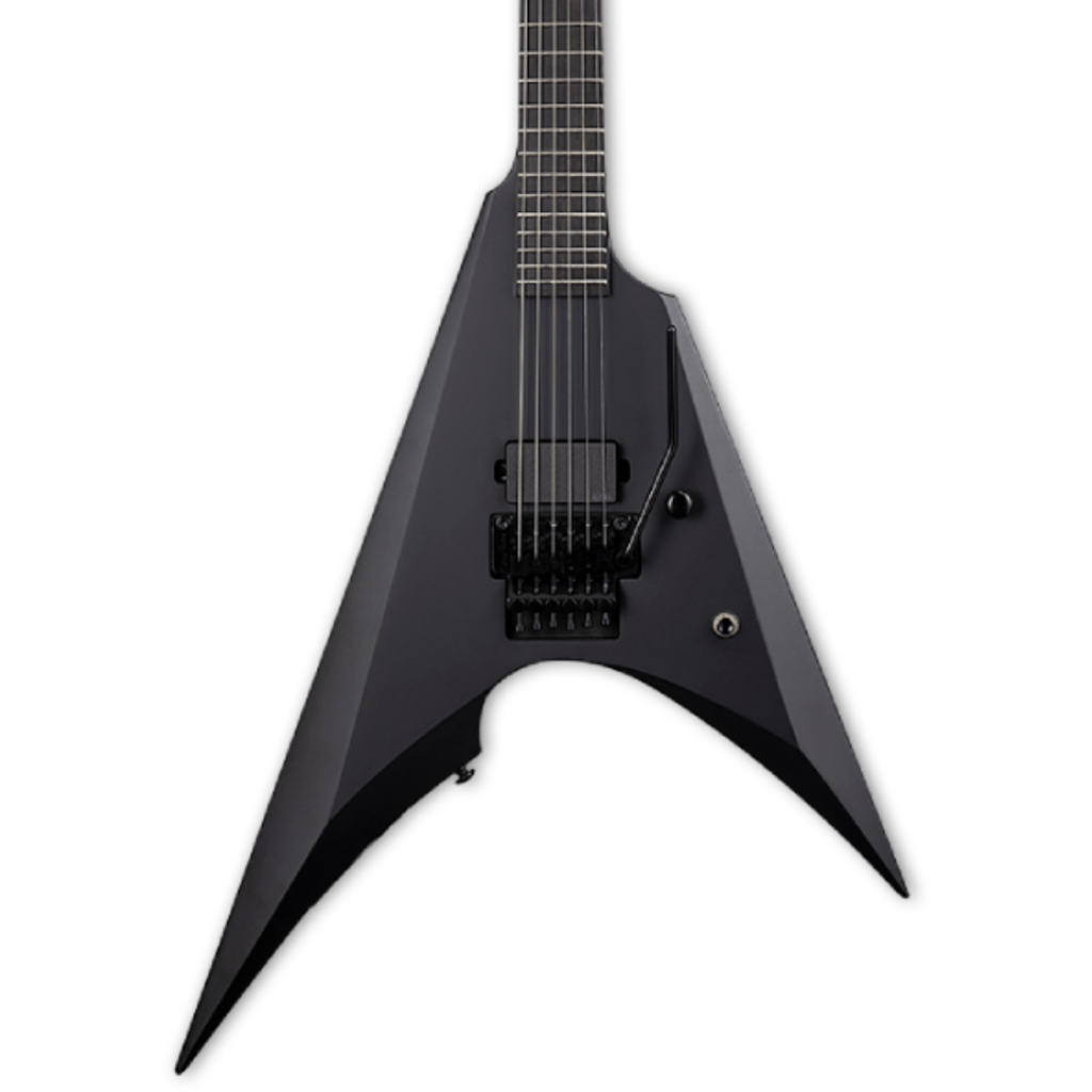 ESP LTD Arrow Black Metal in Black Satin