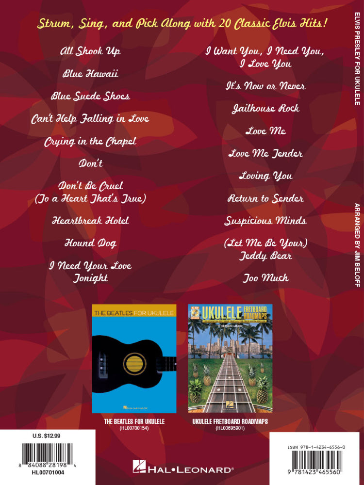 Elvis Presley For Ukulele