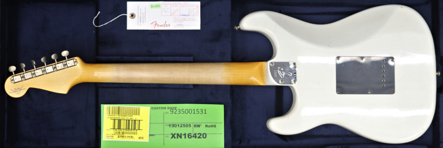Fender Custom Shop Postmodern Strat Journeyman Relic in Aged Olympic White
