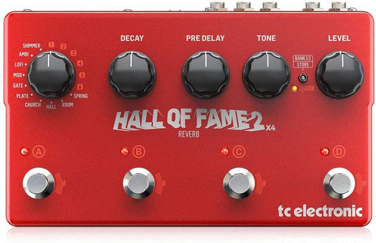 TC Electronic Hall Of Fame 2 X4 Reverb Pedal