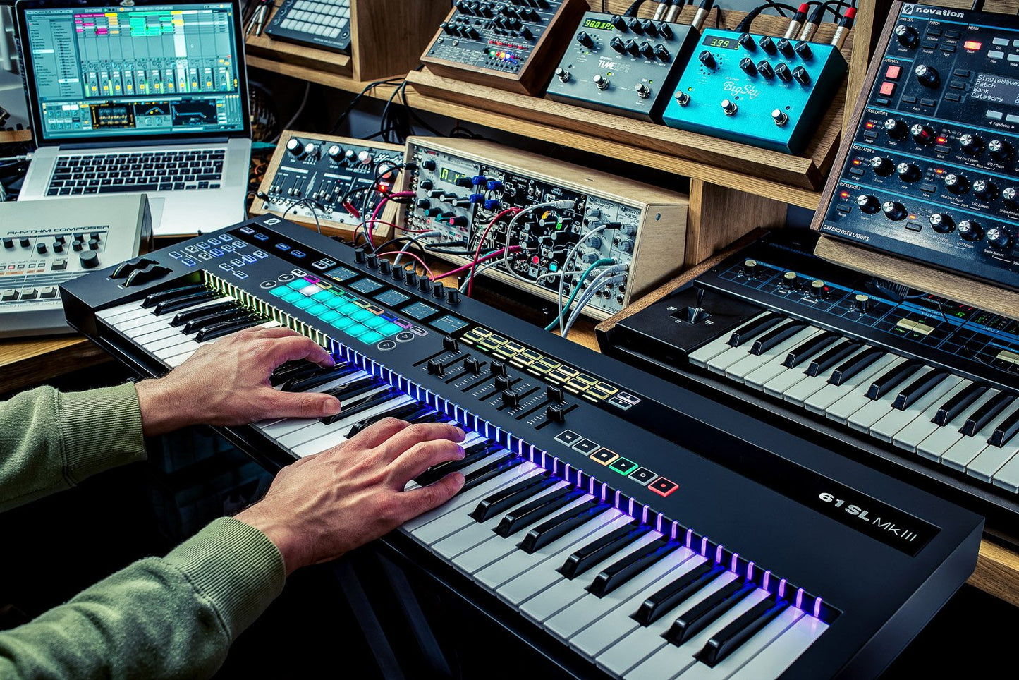 Novation 61SL MkIII MIDI and CV Equipped Keyboard Controller
