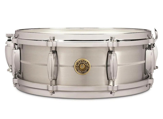 Gretsch USA Custom Series 5" x 14" Solid Aluminum Snare Drum