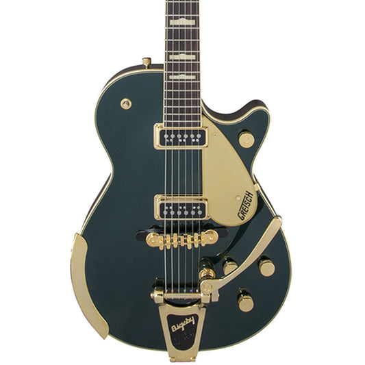 Gretsch G6128T-57 Vintage Select ’57 Duo Jet with Bigsby / TV Jones Pickups in Cadillac Green