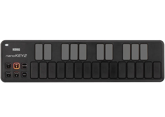 KORG nanoKEY2 Slim Line USB Keyboard Controller in Black