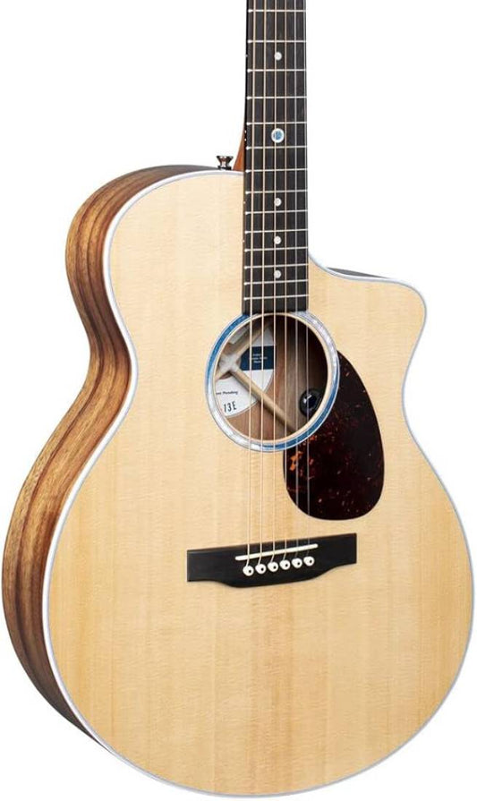 Martin SC-13E Road Series, S-13 Fret Cutaway, Acoustic Electric Guitar in Natural (2025)
