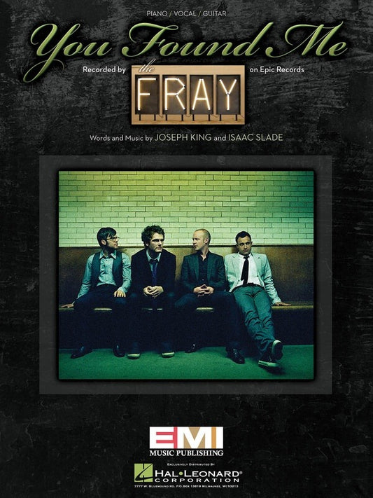 You Found Me PVG Single Sheet