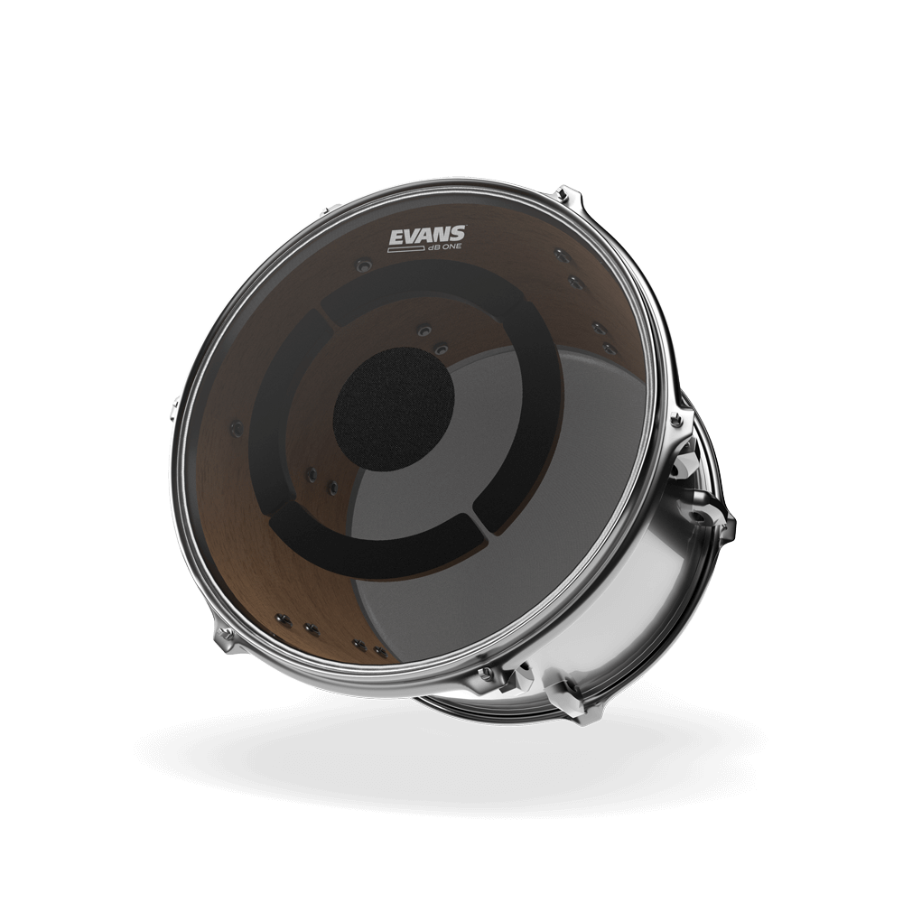 Evans dB One Mesh Drumhead Rock Tom Bass and Cymbal Pack