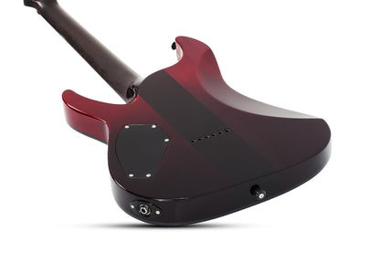 Schecter Reaper 6 Elite in Blood Burst