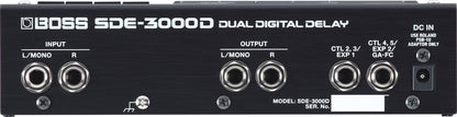 BOSS SDE3000D Dual Digital Delay Pedal