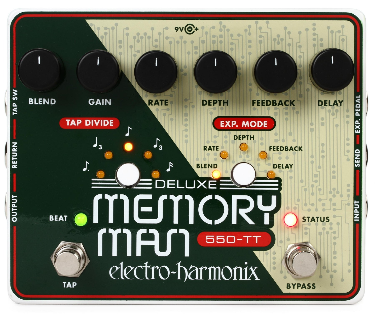 Electro-Harmonix Deluxe Memory Man 550-TT Delay Pedal