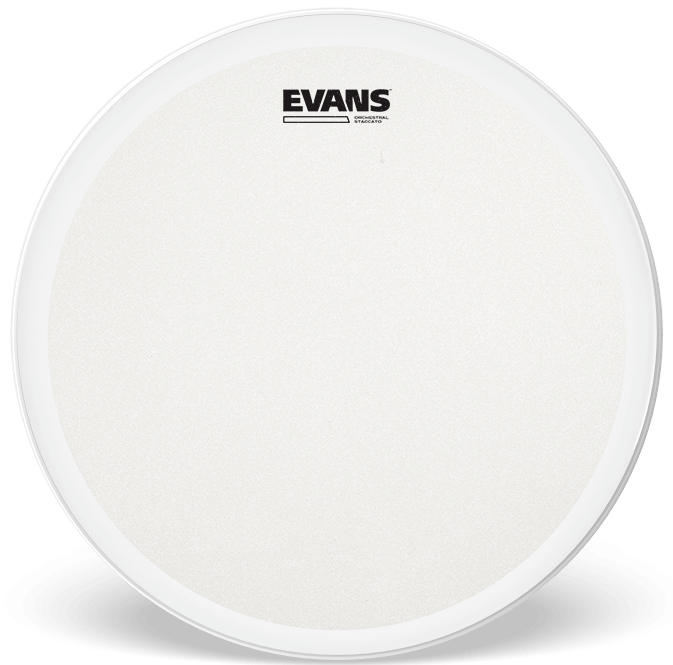 Evans Orchestral Stacatto Coated White Snare 14" Drum Head