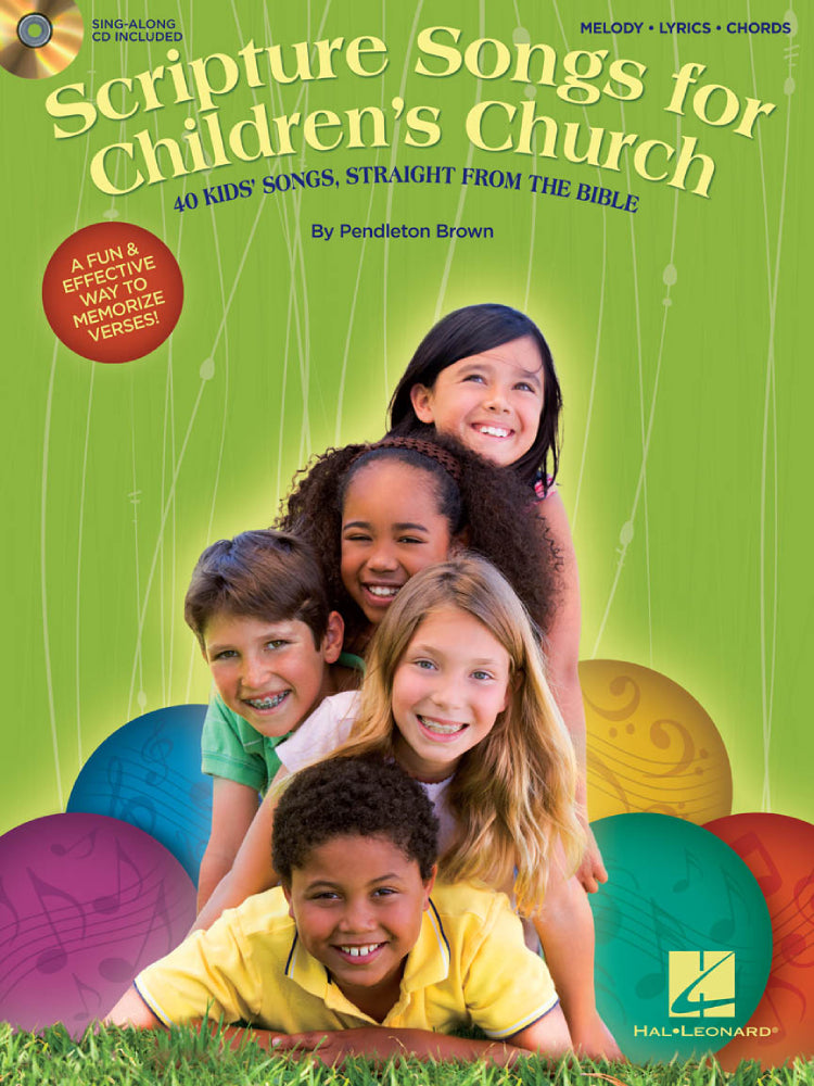 Scripture Songs for Children's Church BK/CD