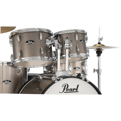 Pearl Roadshow-Plus 5-Piece Drum Kit with Pearl Cymbal Pack in Bronze Metallic