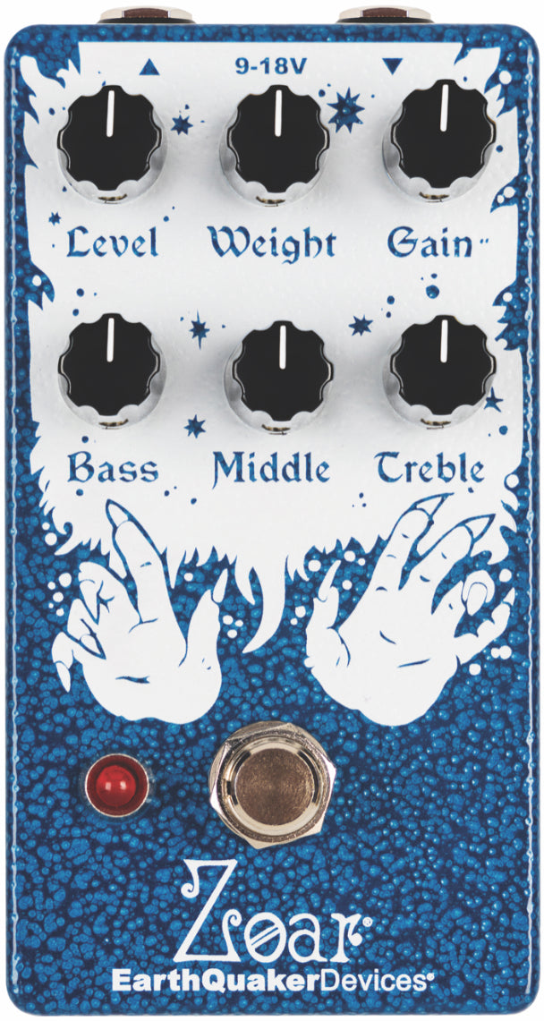 EarthQuaker Devices Zoar Dynamic Audio Grinder Distortion Pedal