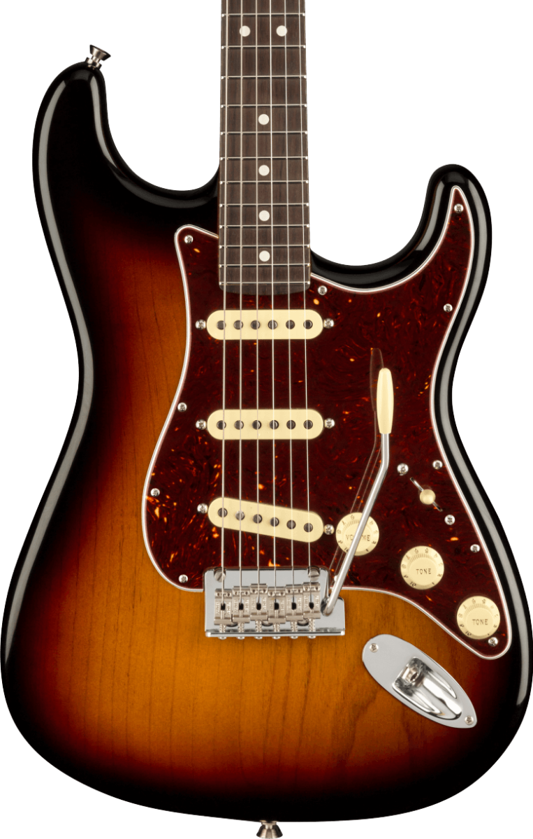 Fender American Professional II Stratocaster, Rosewood Fingerboard in 3 Color Sunburst