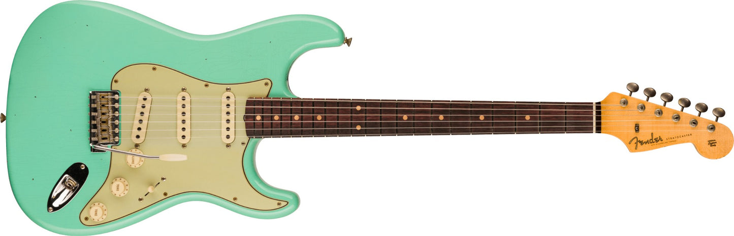 Fender Custom Shop 1959 Stratocaster Journeyman Relic, 3A Rosewood Fingerboard in Faded Aged Sea Foam Green