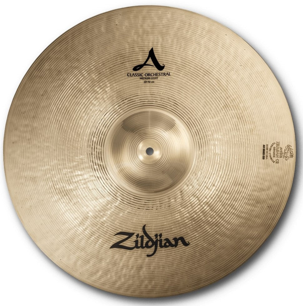 Zildjian A Classic Orchestral Selection Medium Light Pair 20"