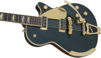 Gretsch G6128T-57 Vintage Select ’57 Duo Jet with Bigsby / TV Jones Pickups in Cadillac Green