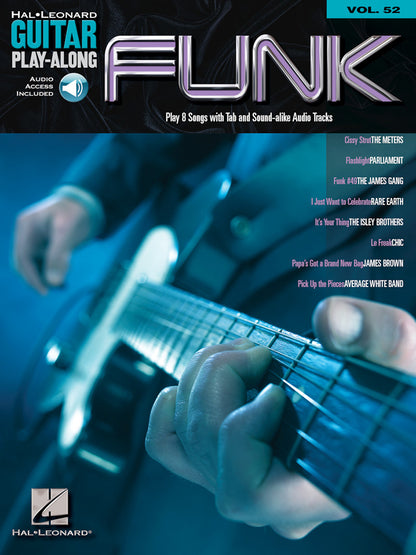 Funk Guitar Playalong Volume 52 BK/CD