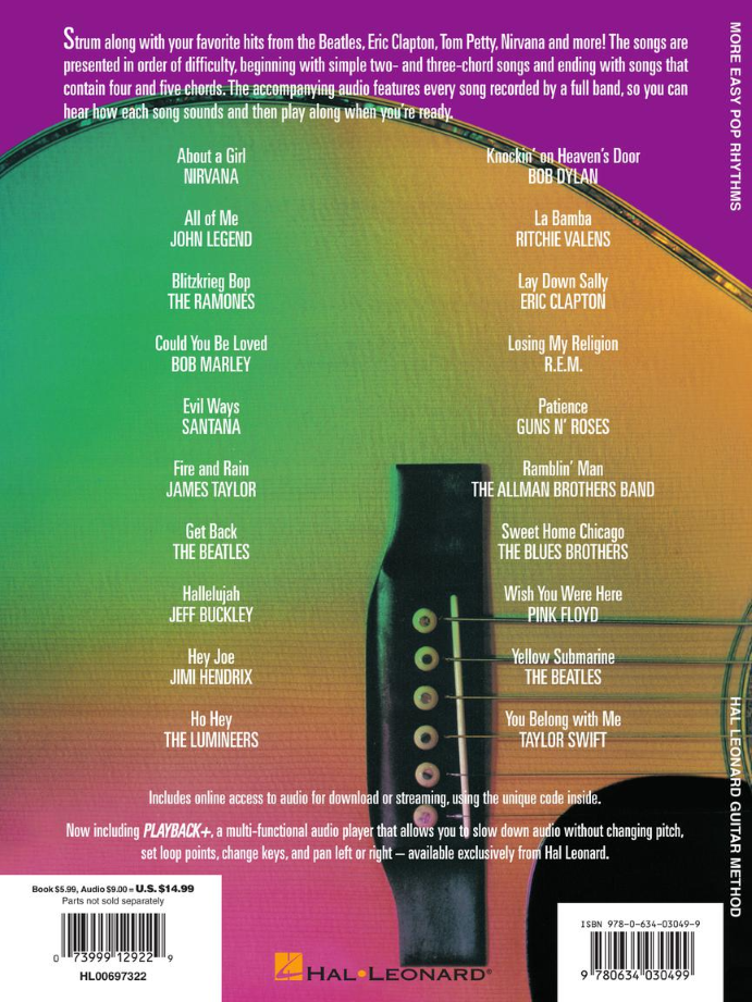 More Easy Pop Rhythms Third Edition Book