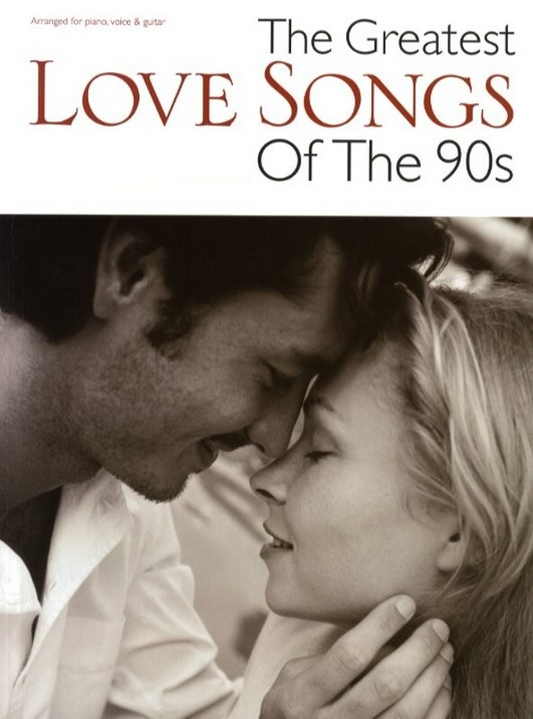 The Greatest Love Songs of the 90's PVG