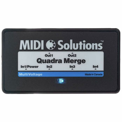 MIDI Solutions MultiVoltage Quadra Merge