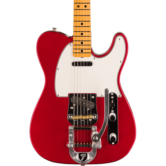 Fender Custom Shop 1967 Telecaster Bigsby DLX Closet Classic Electric Guitar in Candy Apple Red