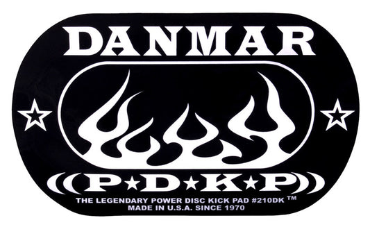 Danmar Danmar Flame Double Bass Drum Impact Pad