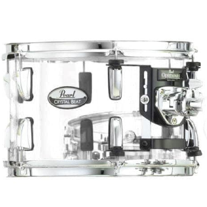Pearl CRB Crystal Beat 12" X 8" Ultra Clear Tom With Optimount
