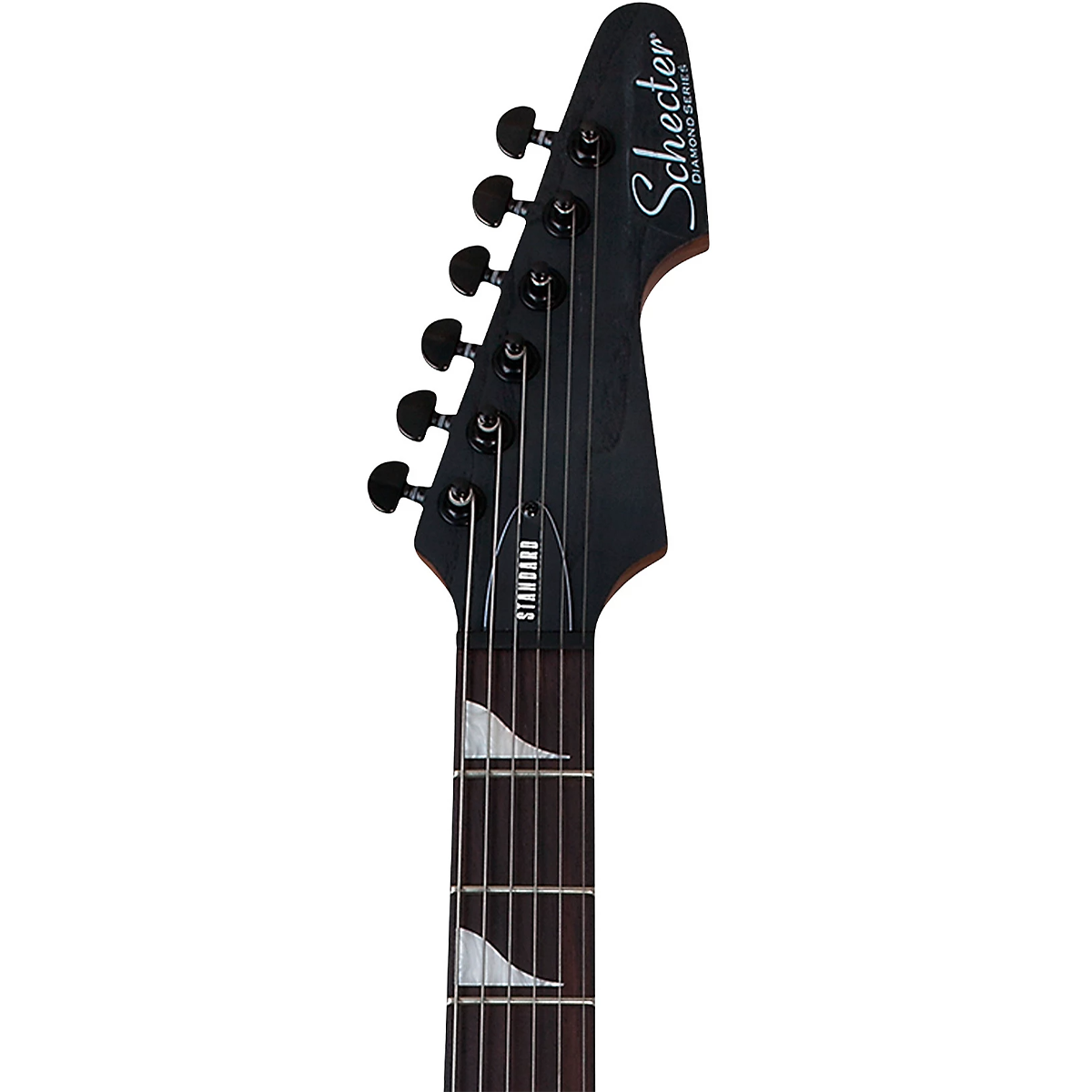 Schecter Avenger Standard Electric Guitar in Charcoal Satin