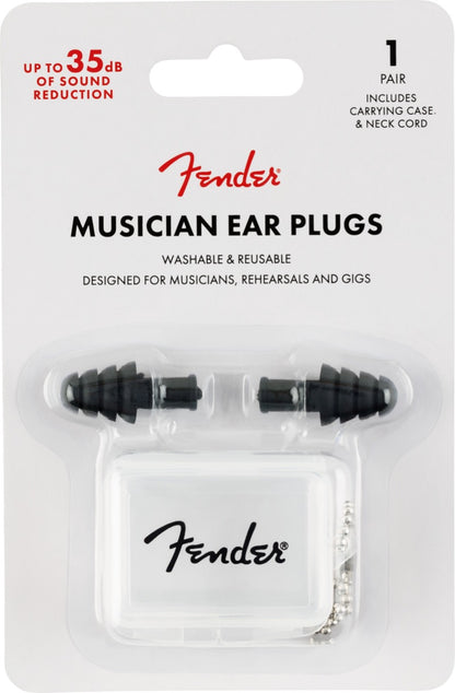 Fender Musician Series Ear Plugs in Black