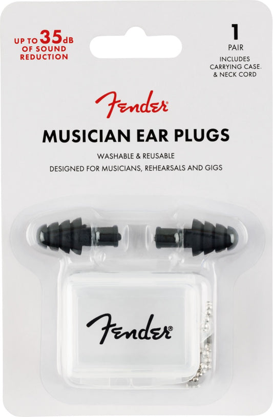 Fender Musician Series Ear Plugs in Black