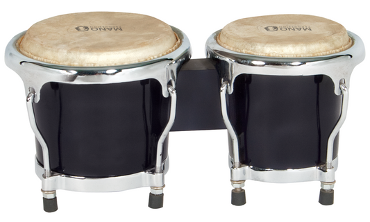 Mano Percussion Junior Tunable Bongos in Black