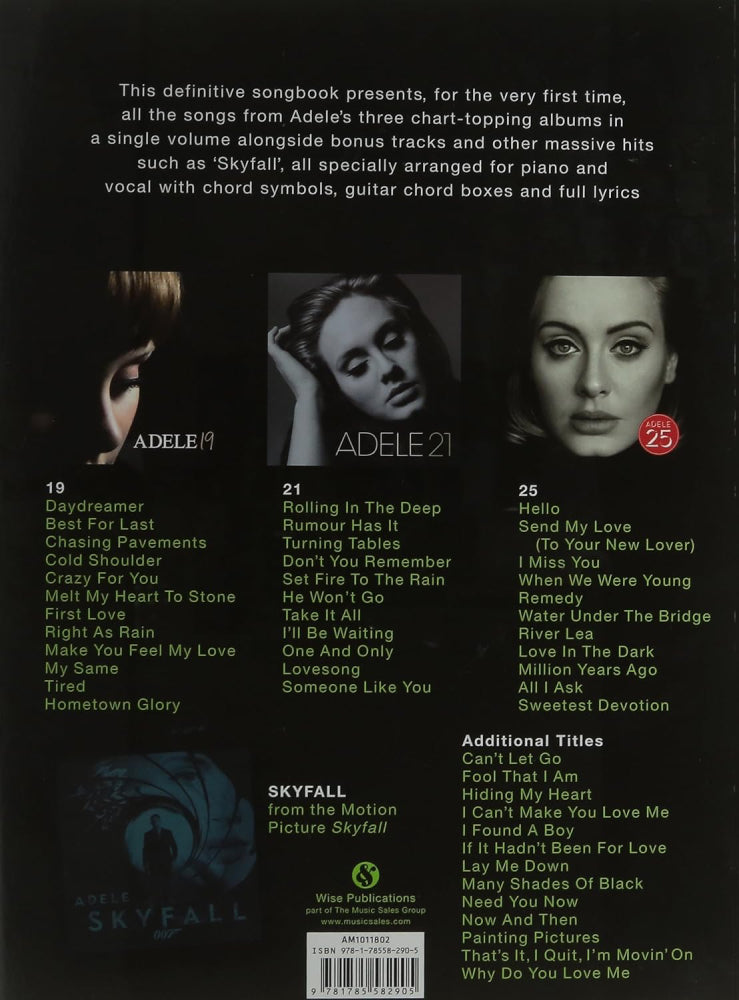 Adele The Complete Collection PVG