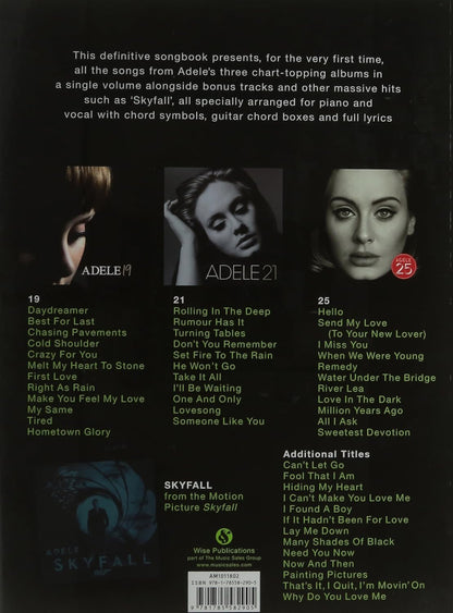 Adele The Complete Collection PVG