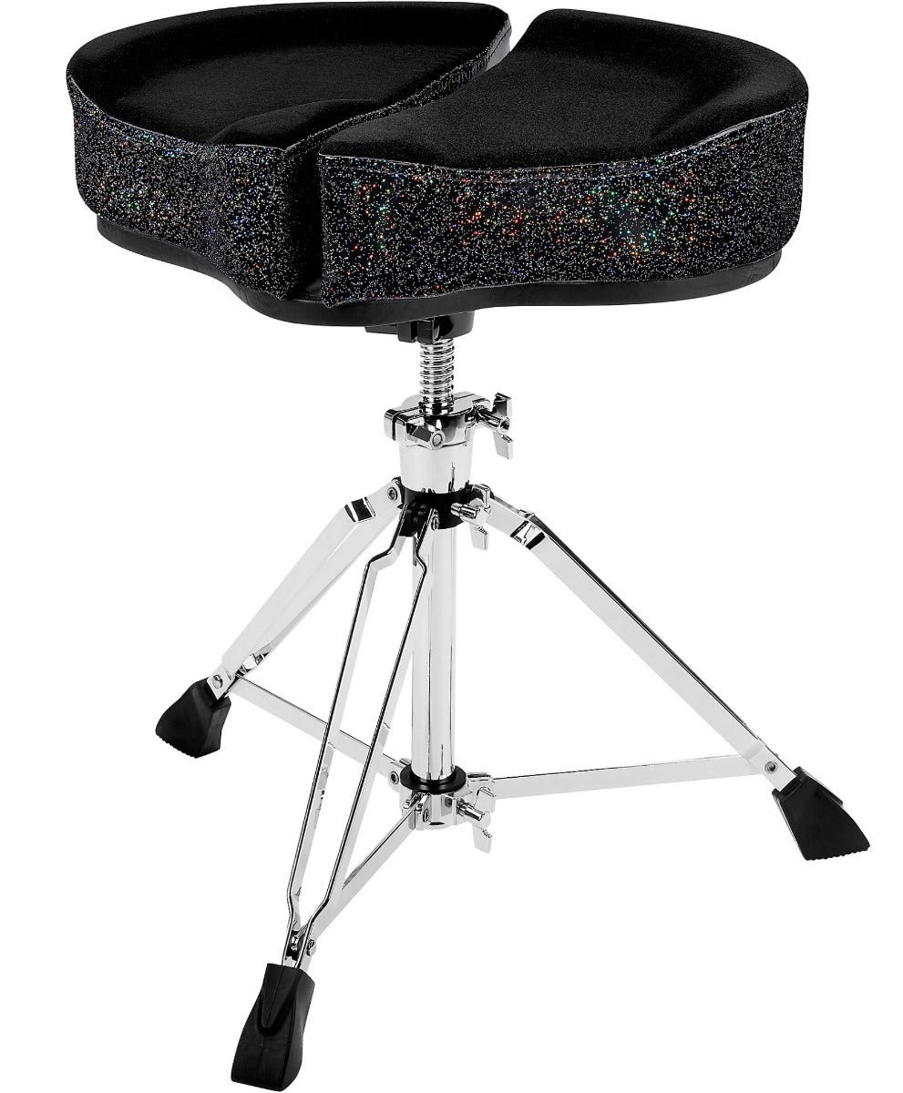 Ahead Spinal G 3 Leg Base Drum Throne in Black Sparkle