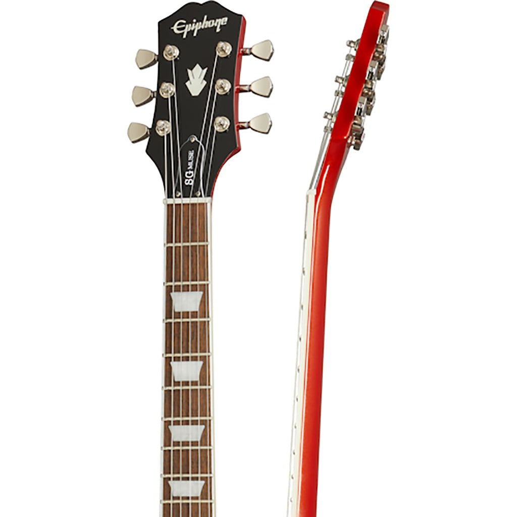 Epiphone SG Muse in Scarlett Red Metallic