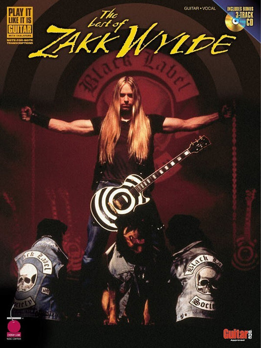 The Best of Zakk Wylde Guitar Tab BK/CD PILI