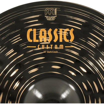 Meinl Cymbals Classics Custom 18" Dark Crash