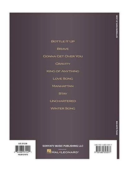 Best of Sara Bareilles Big note Piano