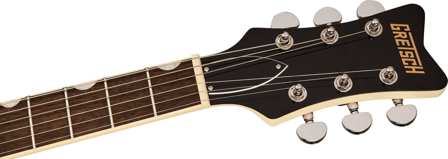 Gretsch Streamliner Jet 1 Pickup Electric Guitar in Vintage White