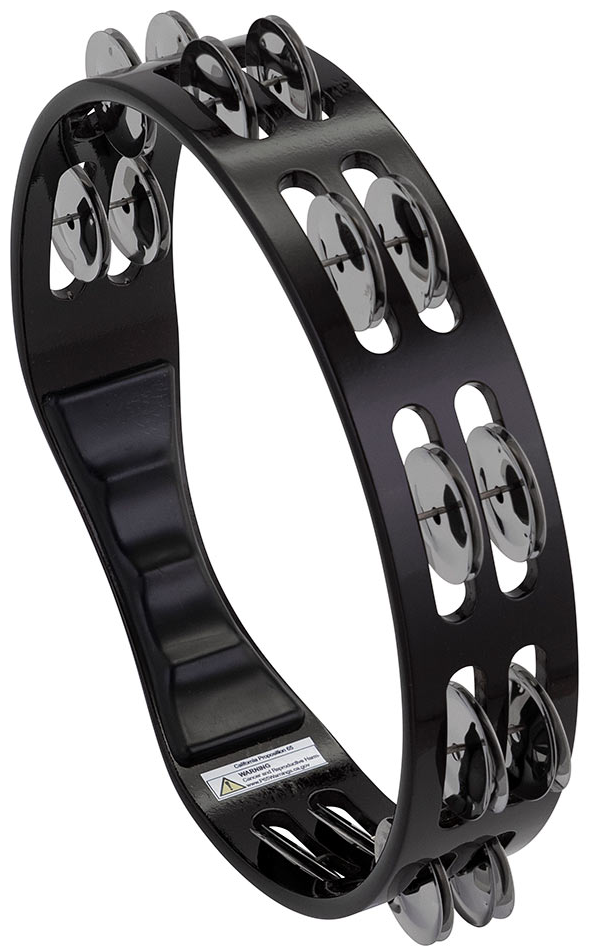 Pearl 10" Headless Wood Tambourine and Stainless Steel Jingles