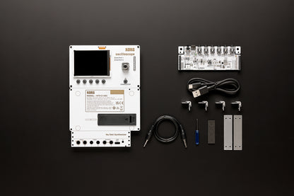 Korg NTS 2 Oscilloscope Kit + Patch & Tweak Book Bundle