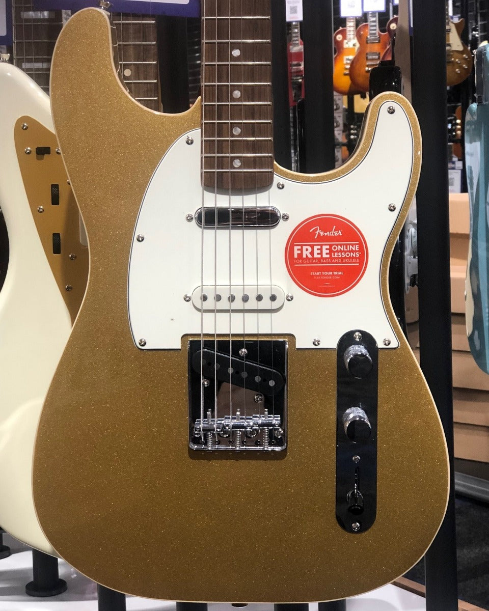 Squier Paranormal Custom Nashville Stratocaster in Aztec Gold | EX-DEMO