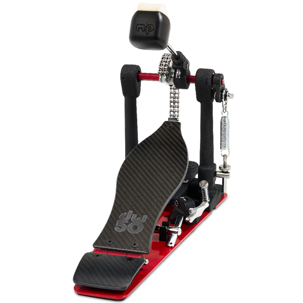 DW 50th Anniversary Limited Edition Carbon Fiber 5000 Single Kick Pedal