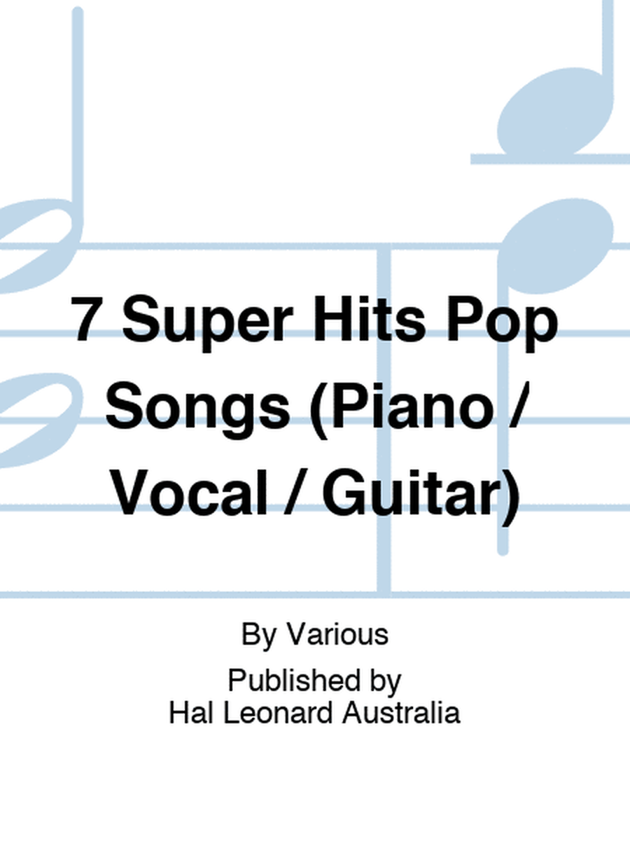 7 Super Hits Pop Songs PVG
