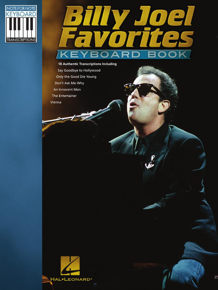 Billy Joel Favorites Keyboard Book Transcriptions