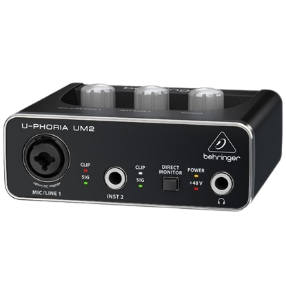 Behringer U PHORIA STUDIO Recording Package